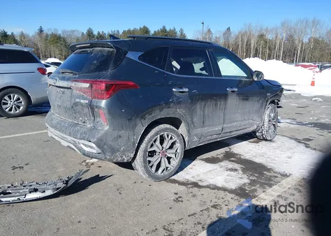 2021 Kia Seltos Sx Turbo from USA, damaged, VIN KNDETCA22M7144628